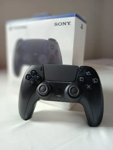Controle Dualsense Midnight Black (com hall effect ginfuul V6.0)