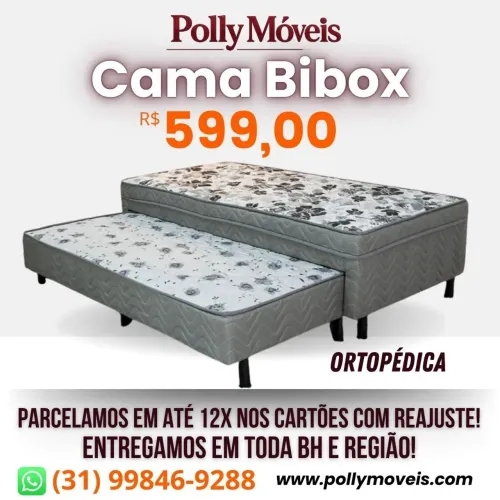 Cama Bibox Lanna! Pronta Entrega!