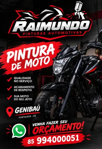 Pintura de Moto Profissional