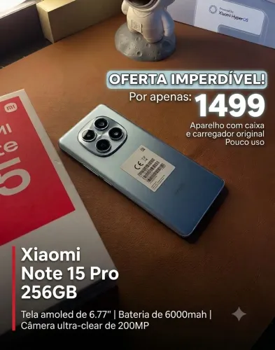 Xiaomi note 15 pro 256GB