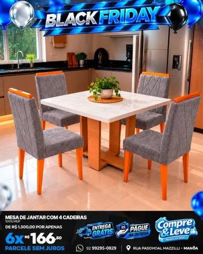 mesa de jantar / direto da fábrica