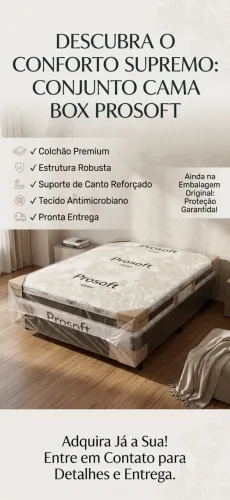 cama box. promoção