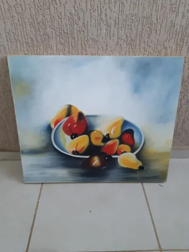 Pintura em tela quadro 60 x 50 cm 