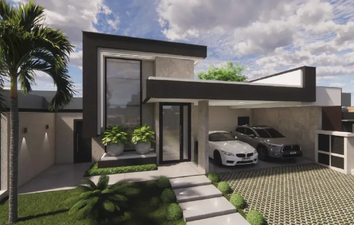 Casa em construção - Vila de Leon - Três Lagoas / MS