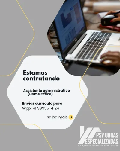 Assistente Administrativo (Home Office)