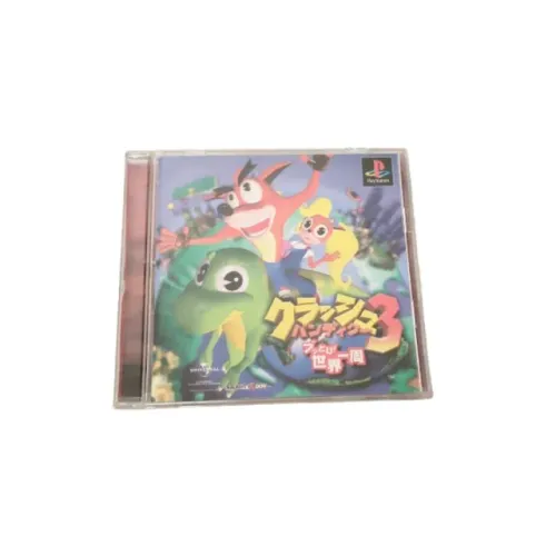 Crash Bandicoot 3 Warped Japonês PS1 Completo