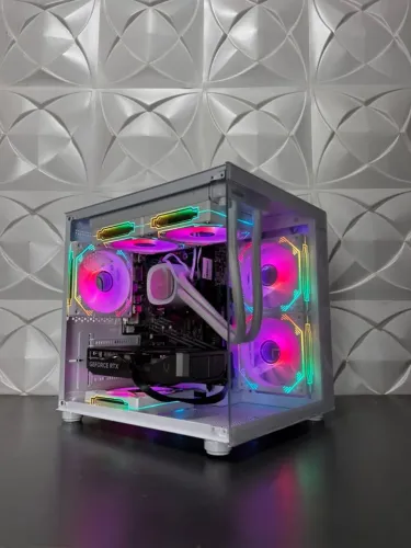 PC Gamer Ryzen 7 5700 + RTX 5060 8GB + 16GB | Montado, Windows, NF e Garantia