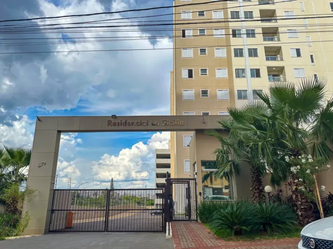 Apartamento *mobiliado* para alugar no Edifício La Sicilia região Sul de Londrina
