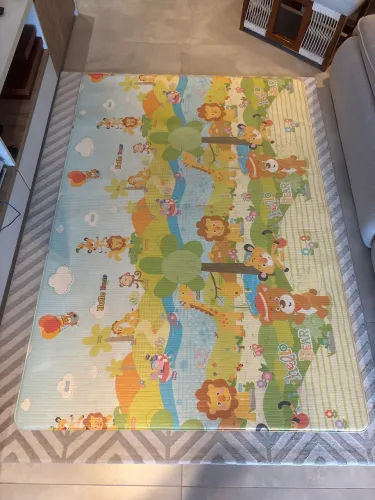 Tapete infantil Parklon PVC dupla face 1,88x1,30