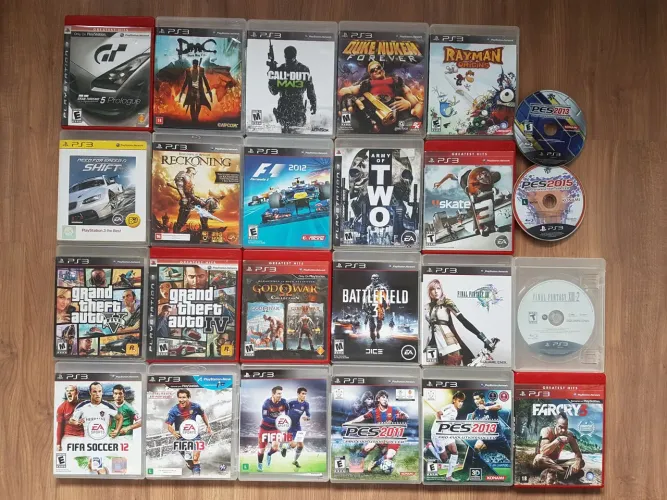 Jogos PS3 Playstation 3 (LEIA)