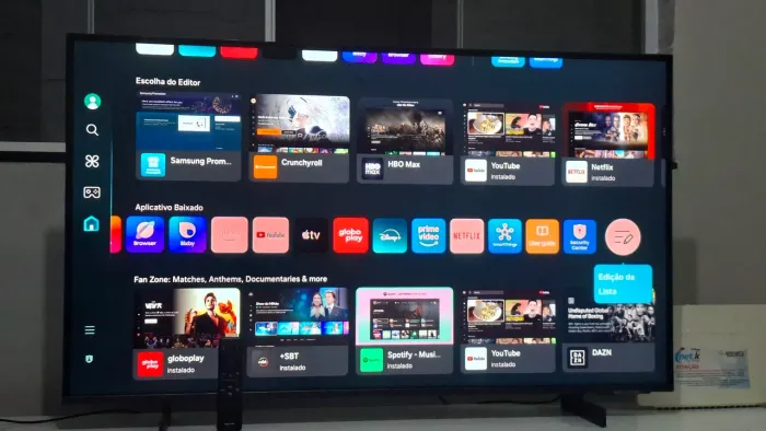 Tv 43Samsung 4 k alexia game uhd crystal ligada 6 vzd