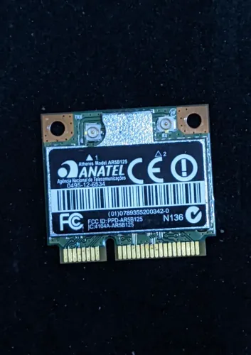 Placa Wifi pci express notebook