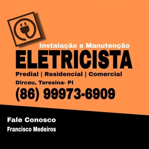 Eletricista Predial, Residencial e Comercial | Dirceu, Teresina-PI 
