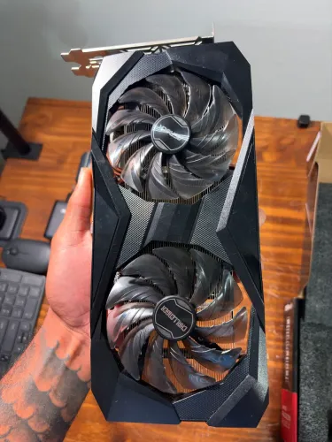 Placa de vídeo 6600XT 8gb Asrock