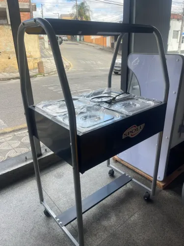Buffet Térmico 4 Cubas - A pronta entrega!
