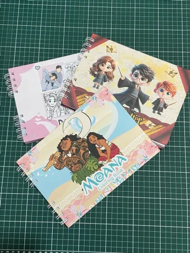 Livro de Colorir - Harry Potter, Moana, Doramas - Estilo Bobbie Goods