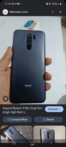 Vendo celular novo com tela trincada