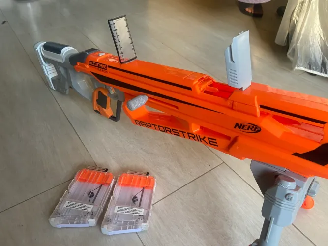 NERF RAPTORSTRIKE 2 CARTUCHOS - BALAS NÃO INCLUÍDAS