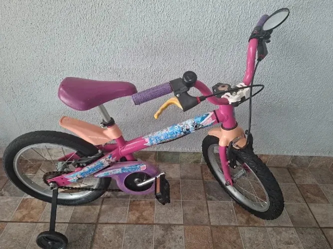 Bicicleta Infantil Menina Rosa