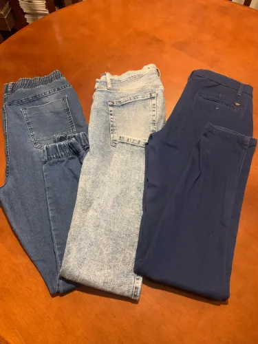 3 calças masculina