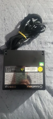 Fonte 600W 80 Plus White Gamemax GS600