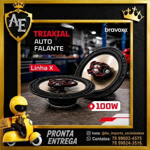Alto falante 6 polegadas Bravox