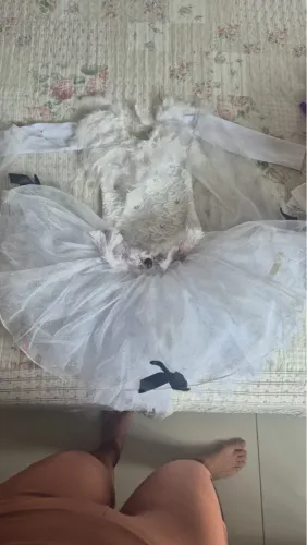 Fantasia feminina infantil 6,7 anos