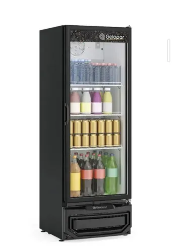 NZ. Expositor refrigerado 410 litros porta de vidro Gelopar