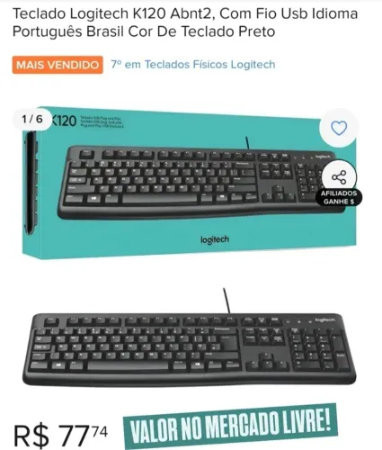 Teclado Novo