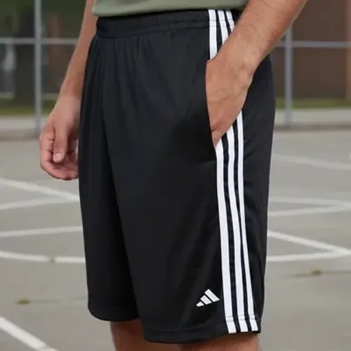Shorts Malha Adidas Três Listras Aeroready Tamanho M