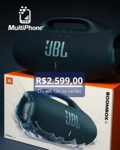 CAIXA DE SOM JBL BOOMBOX4 
