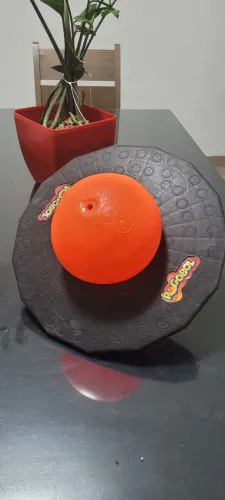 Brinquedo antigo Pogobol da estrela 