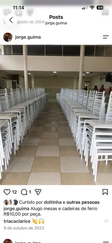 Vendo cadeiras de ferro acolchoadas