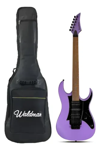 Guitarra Eletrica Waldman Com Capa WIG-250 PP/B