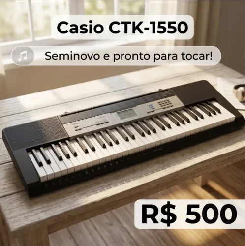 Teclado Casio CTK-1550