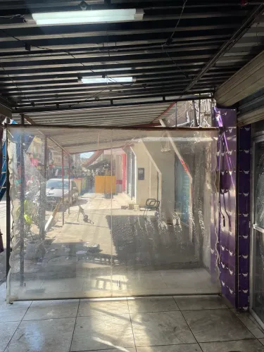 Toldo Transparente em Lona PVC