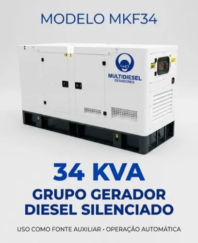 Vendo Gerador 34kva