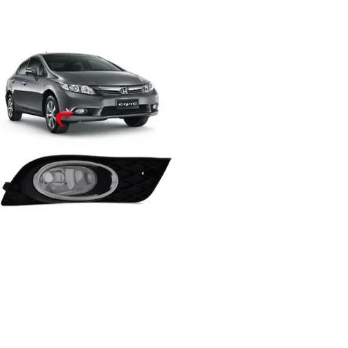 Farol Milha Auxiliar Neblina New Civic 2012 13 2014 Direito