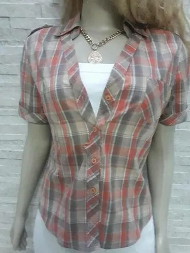 Camisa Xadrez Collins Tam P