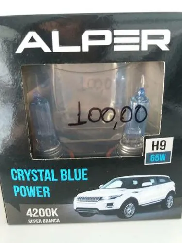 Lâmpada Crystal Blue Power 4200k h9