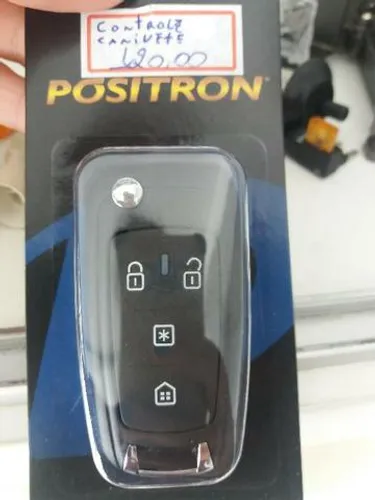 Controle canivete para alarme positron