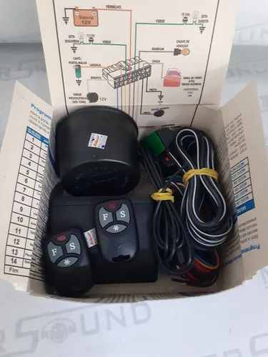 Alarme. Sistec. Com 2 controles. Garantia. Novo. Instalado. 