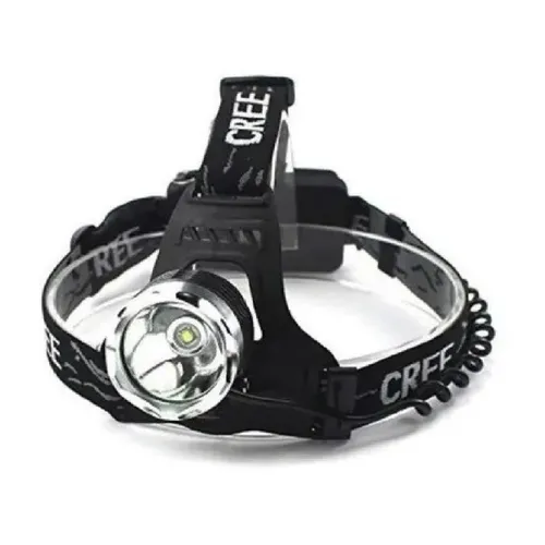 Lanterna De Cabeça Led Cree T6 Bike Com 2 Bateria e Zoom