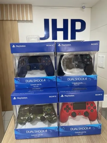 Controle Original PS4 sem fio, 12x sem juros, Loja fisica em Curitiba