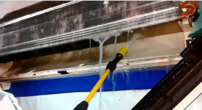 Limpeza ar condicionado