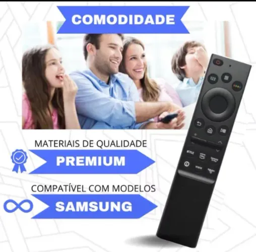 Controle Remoto Smart TV Samsung Smart /4K