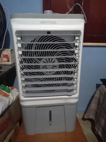 Climatizador 16lt.ventiladores e outros.so hoje