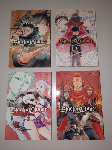 Black Clover - Volumes 1 ao 4