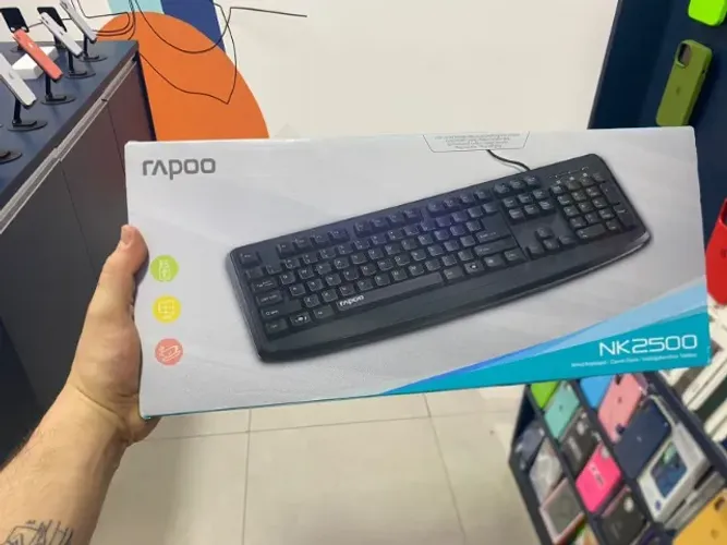 Rapoo Teclado NK25000 | NOVO LACRADO | LOJA FÍSICA