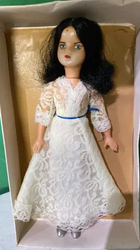 Boneca antiga bolha